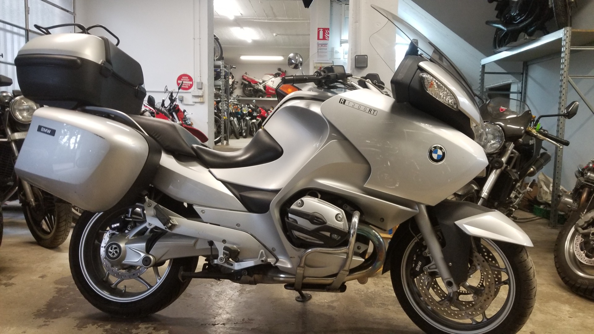 Moto Depot Motos D occasion Bonnes Affaires Bmw R 1200 RT BMW GRIS